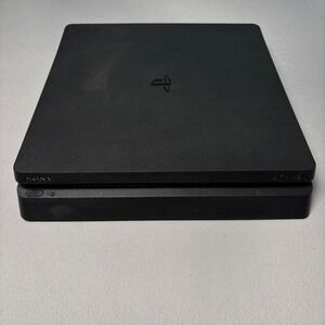 Sony PlayStation 4 PS4 Slim 1TB Console Jet Black Model CUH-2215B Console Only